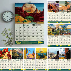 2023 Monster-Thema Nationalpark Kalender
