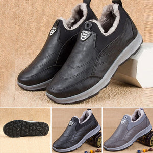 Winter wasserdichte Lederstiefel