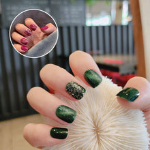 Laden Sie das Bild in den Galerie-Viewer, Geheimnisvolle tragbare Maniküre mit Katzenauge (24 Stück)