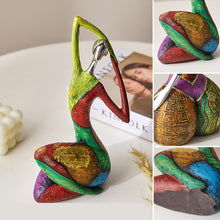 Laden Sie das Bild in den Galerie-Viewer, Kreative abstrakte bunte Frauendekoration