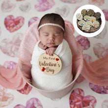 Laden Sie das Bild in den Galerie-Viewer, Baby Meilenstein-Schilder-Set (10 Stück)