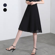 Laden Sie das Bild in den Galerie-Viewer, Damen Sommerhose aus Chiffon mit weitem Bein