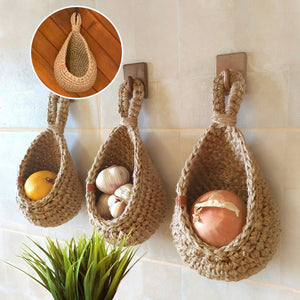 Hängende Wand-Gemüse-Obst-Körbe (18* 17cm)