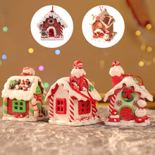 Laden Sie das Bild in den Galerie-Viewer, LED Kreative Leuchtende Weihnachtshausdekoration
