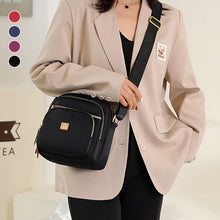 Laden Sie das Bild in den Galerie-Viewer, Lässige leichte Umhängetasche mit mehreren Taschen für Damen