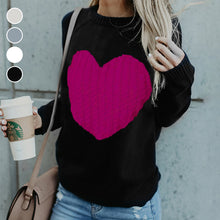Laden Sie das Bild in den Galerie-Viewer, Stilvoller Warmer Herzpullover