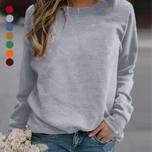 Laden Sie das Bild in den Galerie-Viewer, Sweatshirt mit Rundhalsausschnitt