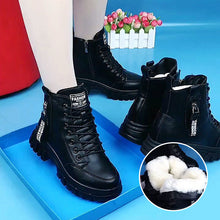 Laden Sie das Bild in den Galerie-Viewer, Warme Lederstiefel für Damen