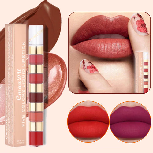 Samtmatter 5-in-1-Lippenstift