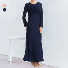 Laden Sie das Bild in den Galerie-Viewer, Gefälschtes Zweiteiliges Spitzenkleid