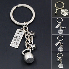 Laden Sie das Bild in den Galerie-Viewer, Hantel Schlüsselanhänger