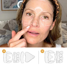Laden Sie das Bild in den Galerie-Viewer, Wiederverwendbare Silikonpflaster, die Feuchtigkeit spenden und Falten reparieren