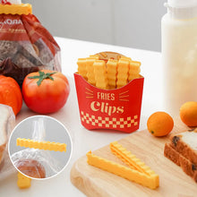Laden Sie das Bild in den Galerie-Viewer, Lustige magnetische Pommes-Frites Lebensmittel Verschlussclip