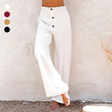 Laden Sie das Bild in den Galerie-Viewer, Freizeithose mit hoher Taille