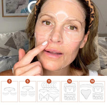 Laden Sie das Bild in den Galerie-Viewer, Wiederverwendbare Silikonpflaster, die Feuchtigkeit spenden und Falten reparieren