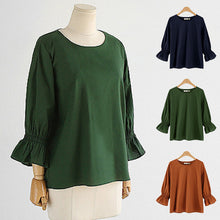 Laden Sie das Bild in den Galerie-Viewer, Lockeres Chiffon-Shirt