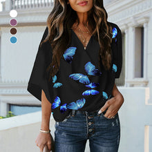 Laden Sie das Bild in den Galerie-Viewer, Lässiges lockeres T-Shirt