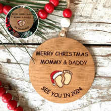 Laden Sie das Bild in den Galerie-Viewer, Christbaumschmuck „Wir sehen uns im Jahr 2024“