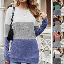 Laden Sie das Bild in den Galerie-Viewer, Lässiges Lockeres T-Shirt mit Puffärmeln und Rundhalsausschnitt