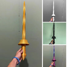 Laden Sie das Bild in den Galerie-Viewer, 3D-gedrucktes einziehbares Spiralschwert