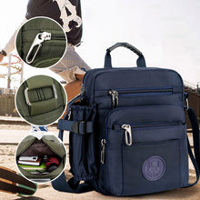 Laden Sie das Bild in den Galerie-Viewer, Multifunktionale Umhängetasche aus Nylon mit mehreren Fächern