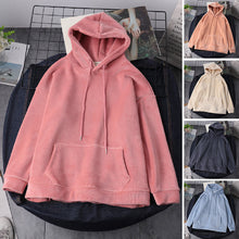 Laden Sie das Bild in den Galerie-Viewer, Weicher Fleece-Hoodie für Damen