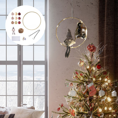 DIY Weihnachtswichtel-Ornament