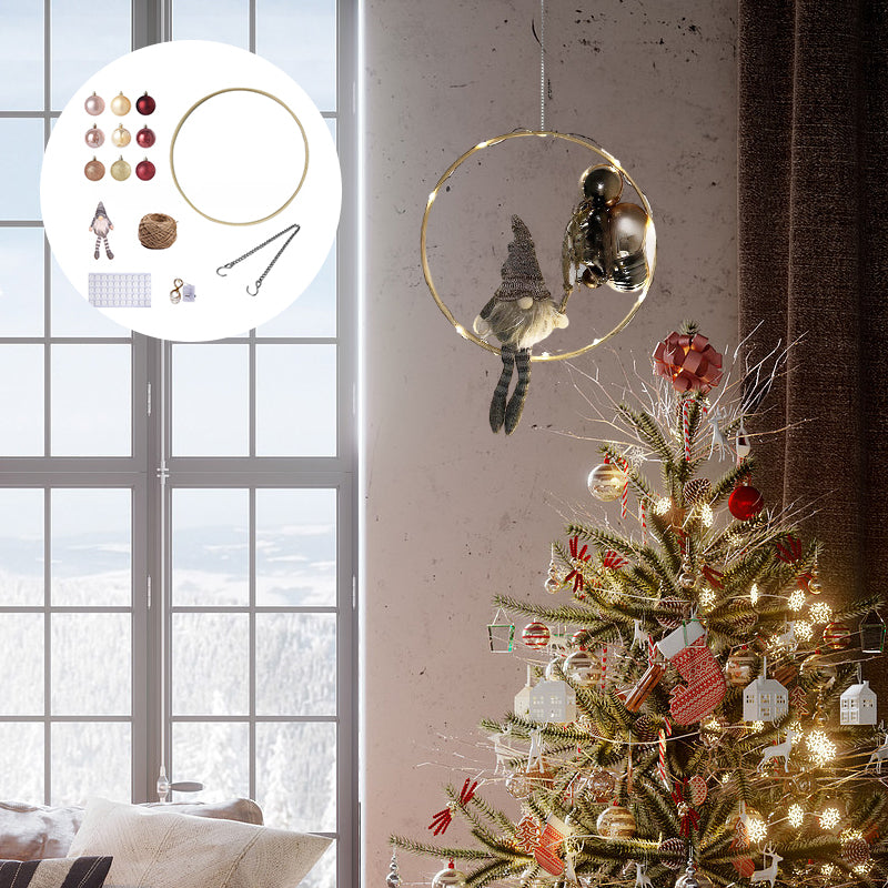 DIY Weihnachtswichtel-Ornament