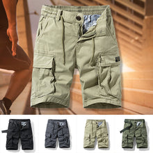 Laden Sie das Bild in den Galerie-Viewer, Lässige Shorts mit mehreren Taschen für Herren