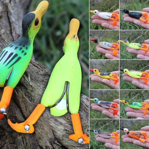 Bionik Bait rotierender Enten-Doppelhaken