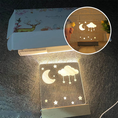Personalisiertes Kinderzimmer-Nachtlicht