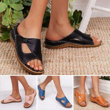 Laden Sie das Bild in den Galerie-Viewer, Lässige Damen-Slip Toe Sandalen
