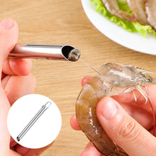 Laden Sie das Bild in den Galerie-Viewer, Multifunktionaler Garnelenfadenschneider aus Edelstahl(2 Stück)