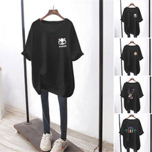 Laden Sie das Bild in den Galerie-Viewer, Übergroßes Kurzarm-T-Shirt