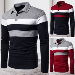 Kontrast-Poloshirt für Herren