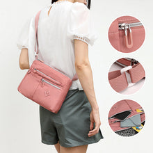 Laden Sie das Bild in den Galerie-Viewer, Leichte Schultertasche mit mehreren Taschen für Damen