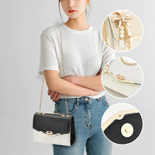 Laden Sie das Bild in den Galerie-Viewer, Stylische Umhängetasche mit Kette