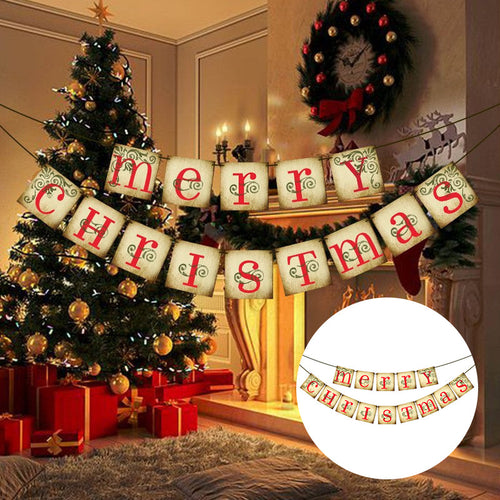 Dekorationsbanner für Weihnachtsfeiern