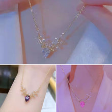 Laden Sie das Bild in den Galerie-Viewer, Glänzende Elch-Halskette Aus Titanstahl