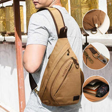 Laden Sie das Bild in den Galerie-Viewer, Minimalistische Reise-Schultertasche