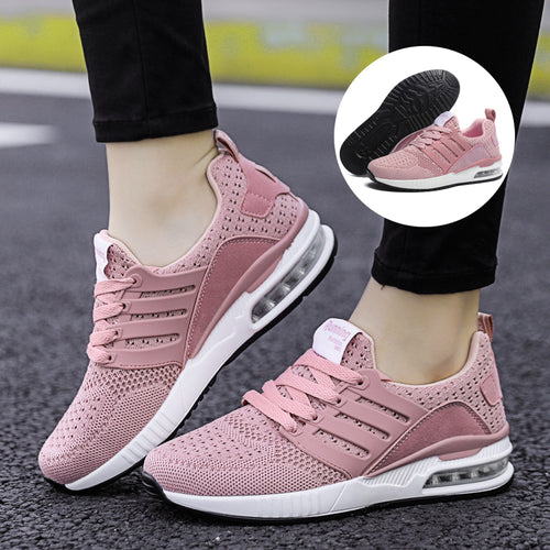 Einfarbige Lässige Atmungsaktive Turnschuhe