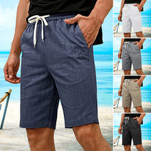 Laden Sie das Bild in den Galerie-Viewer, Einfarbige Sommershorts Für Herren