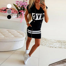 Laden Sie das Bild in den Galerie-Viewer, Modisches Schmales Kleid mit Reißverschluss