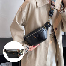 Laden Sie das Bild in den Galerie-Viewer, Gürteltasche im koreanischen Stil mit karierten Nähten