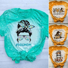 Laden Sie das Bild in den Galerie-Viewer, Stylisches Bedrucktes T-Shirt Mit Rundhalsausschnitt