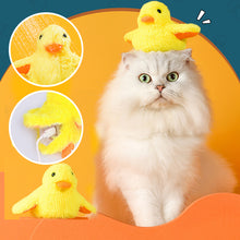 Laden Sie das Bild in den Galerie-Viewer, Gelbes Entenspielzeug für Katze