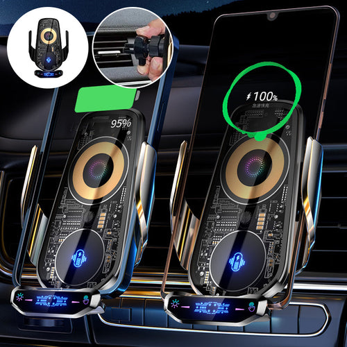 Drahtlose Lade Auto Stummschalt Handy-Navigationshalterung