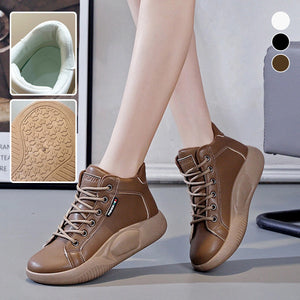 Damen High Top Freizeitschuhe mit dicken Sohlen