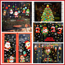 Laden Sie das Bild in den Galerie-Viewer, Weihnachtsfenster-Klebebänder, doppelseitig wiederverwendbare Dekoration