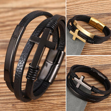 Laden Sie das Bild in den Galerie-Viewer, Mehrschichtiges Kreuzarmband